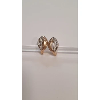 Cercei din aur proba 585 2.84 gr