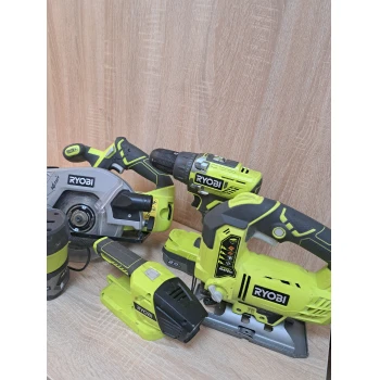 Set scule Ryobi R18DD3+RWSL1801+R18T+R18JS
