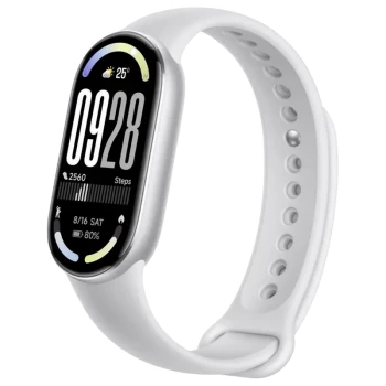 Brățară inteligentă Xiaomi Smart Band 10 Glacier Silver
