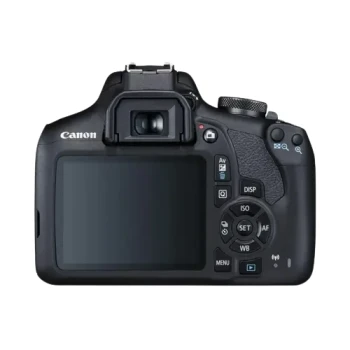 Aparat foto DSLR Canon EOS 2000D & EF-S 18-55mm f/3.5-5.6 DC III KIT, Black