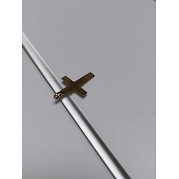 Cruce din Aur Proba  585* 0.7gr