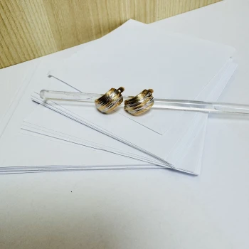 Cercei din aur proba 585* 2.27gr