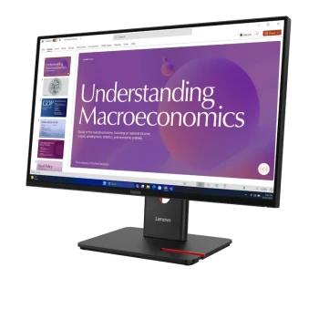 Monitor LENOVO ThinkVision T24D-40 23.8" FHD, Black