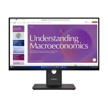 Monitor LENOVO ThinkVision T24D-40 23.8" FHD, Black