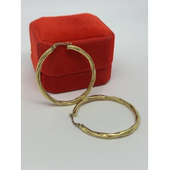 Cercei din aur proba 750 2.94 gr