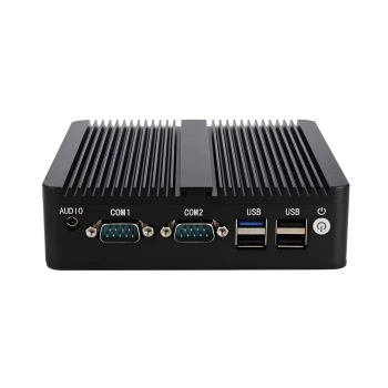 Mini PC Industrial Celeron N2830 8GB RAM 256GB SSD Black