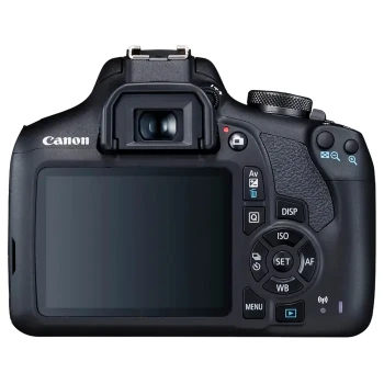 Aparat foto DSLR Canon EOS 2000D & EF-S 18-55mm f/3.5-5.6 IS II KIT, Black
