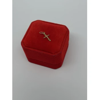 Cruce din aur proba 585*  0.39gr