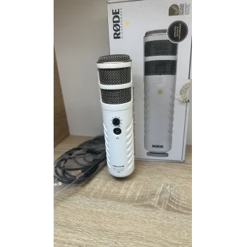 Microfon Podcaster  Rode White