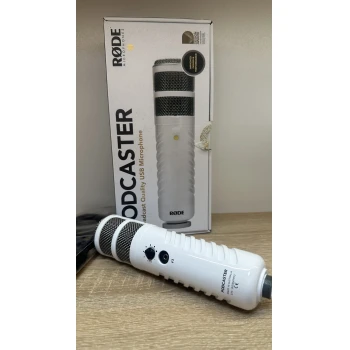 Microfon Podcaster  Rode White