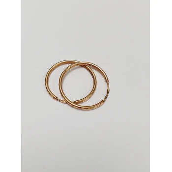 Cercei din aur proba 585* 0.95 Gr