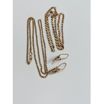 Set Fragmentat din Aur proba 585* 8,12 gr