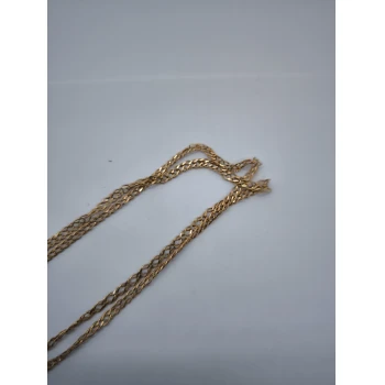 Lanț Cu Cruce Din Aur proba 585 2.42 Gr