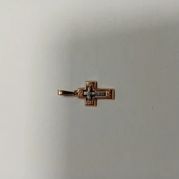 Cruce Din Aur Proba 585 1.15gr