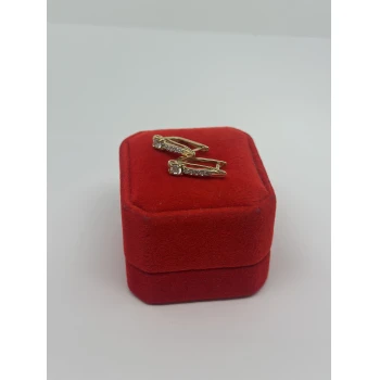 Cercei din aur proba 585* 3.98gr
