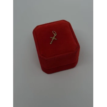 Cruce din aur proba 585*  0.39gr