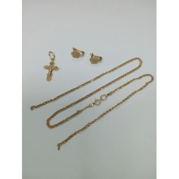 Set din Aur Proba 585* 3.96 gr