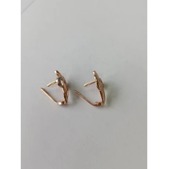 Cercei din aur proba 585* 3.04gr