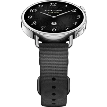 Ceas inteligent Xiaomi Watch S4 41mm Fluororubber Strap Black