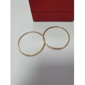 cercei din aur proba 585* 2,94 gr