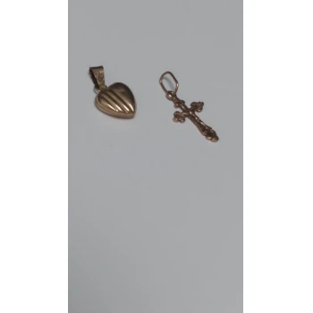 Cruce si Pandativ Din Aur Proba 585 0.45, 0.54 gr