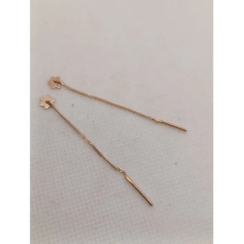 Cercei din aur Proba 585 0.74 gr