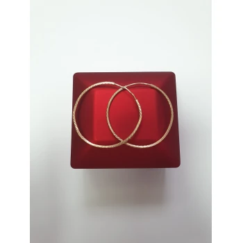 cercei din aur proba 585* 2,94 gr