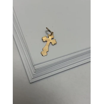 Cruce din aur proba 585* 0.76 gr