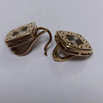 Cercei din aur proba 585 2,92 gr