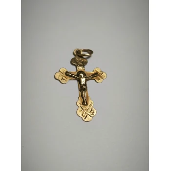 Cruce din aur proba 585 1.04 gr