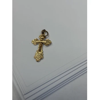 Cruce din aur proba 585 1.06 gr