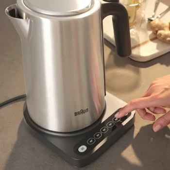 Fierbător electric Braun WK 5205 BK, Inox