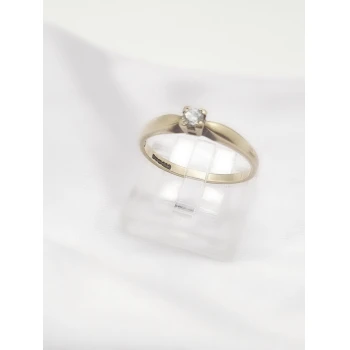 Inel din Aur cu Diamant Proba 375* 2.00 gr
