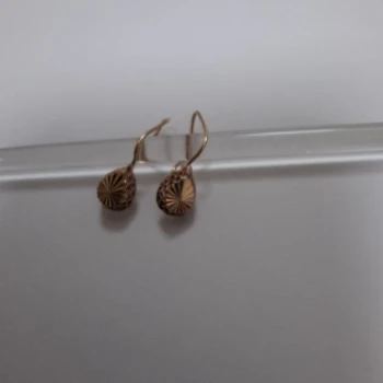 Cercei din aur proba 585 1,05 gr