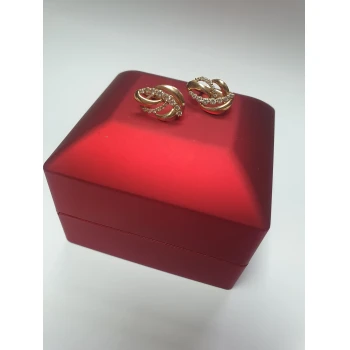 Cercei din aur proba 585 2,44 gr