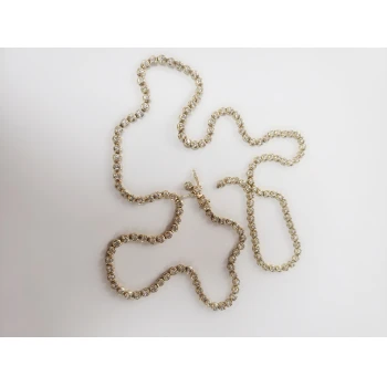 Colier cu Diamante din  Aur Proba 375* 27.89 gr