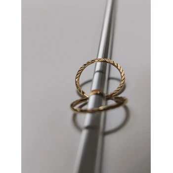 Cercei din aur proba 585 0.65 gr