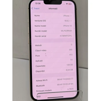 Apple Iphone 13 128Gb White