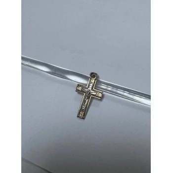Cruce din aur proba 585* 1.63Gr