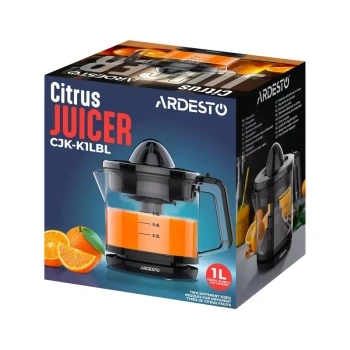 Storcător de citrice Ardesto CJK-K1LBL, Black