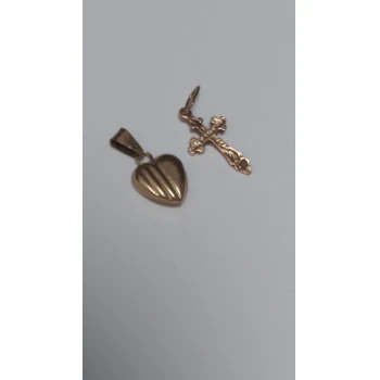 Cruce si Pandativ Din Aur Proba 585 0.45, 0.54 gr