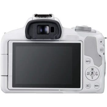 Aparat Foto Mirrorless Canon EOS R50 & RF-S 18-45mm f/4.5-6.3 IS STM KIT, White