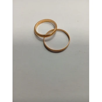 Inele din aur proba 750* 4.77 gr