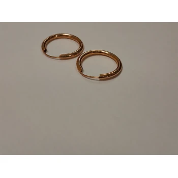Cercei din aur proba 585* 0,81 gr