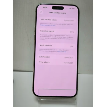 Telefon Apple iPhone 15 Pro Max 256 GB Natural Titanum