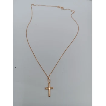 Lanț cu cruce Din Aur Proba 585* 2.00 gr