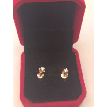 Cercei din aur proba 585 1.23 gr