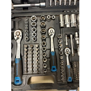 Set chei tubulare SW-Stahl 07784L 184 piese - Cutie cu clichet 1/4, 3/8