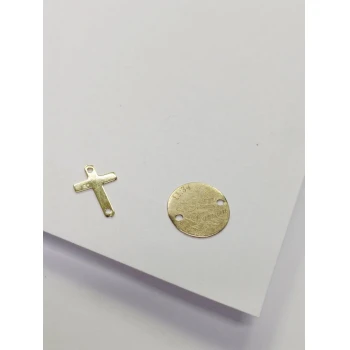 Cruce cu pandativ Din Aur Proba 585* 0,35 gr