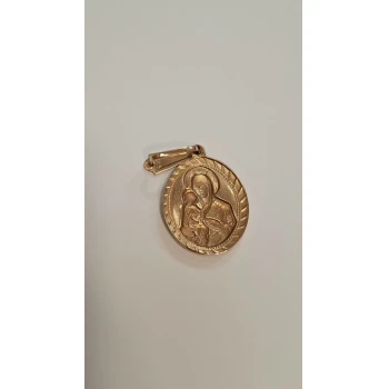 Amuleta din aur proba 585*  3.87 gr